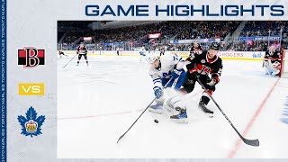 Toronto Marlies vs Belleville Senators  Game Highlights  December 30 2023 [upl. by Demetris]