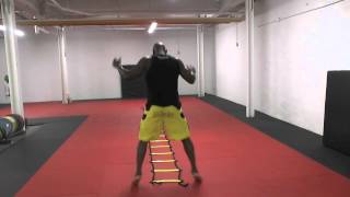 Ladder Drills for MMA Part 1 [upl. by Ahsekin]