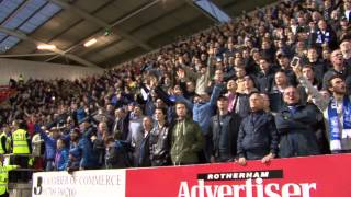 Keep Right On at Rotherham United  Birmingham City Fans [upl. by Aihsenot819]