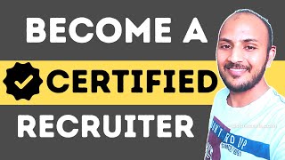 Become a Certified Recruiter  Free  Recruiter Certification  US IT Recruiter  usitrecruit [upl. by Dennett]