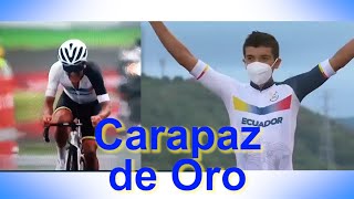 Carapaz le da medalla de oro a Ecuador [upl. by Mihe]