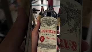 When the 2009 Château Petrus catches your eye 😍 djkhaled thewinecrate petrus [upl. by Hilton]