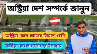 অস্ট্রিয়া দেশ সম্পর্কে জানুন  Austria Work Permit Visa  Austria Visa  অস্ট্রিয়া কাজের ভিসা [upl. by Orimar]