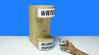 How To Make Automatic Water Dispenser Machine  Arduino Project [upl. by Htezil409]