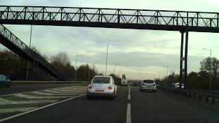 Driving in London  A40 Uxbridge to Shepherds Bush [upl. by Coco918]