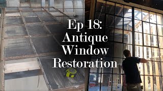 The Renovation Episode 18  Metal Frame Window Restoration [upl. by Minor]