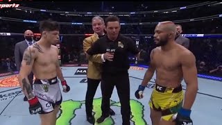 UFC 270 Brandon Moreno VS Deiveson Figueiredo 3 [upl. by Novaat442]