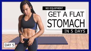 Get a Flat Stomach in 5 Days No equipment workout [upl. by Navillus]