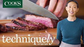 The Best Way To Cook Steak  Techniquely with Lan Lam [upl. by Artemla]