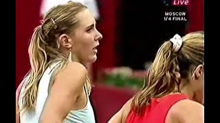 Nicole Vaidisova vs Amelie Mauresmo 2006 Moscow Quarterfinal Highlights [upl. by Featherstone417]