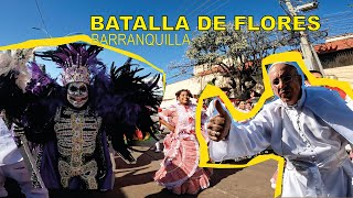 Batalla de flores Carnaval de Barranquilla 2024 [upl. by Htrahddis639]