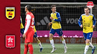 Samenvatting SC Cambuur  MVV Maastricht 12012024 [upl. by Atis]