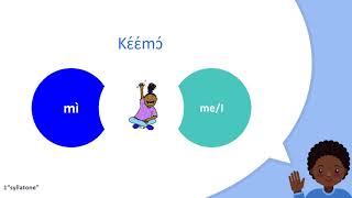 How to express low tone in Gã Kɛ́ɛ́mɔ́ kóní mìhú mákɛɛ Toneme skills and pronunciation [upl. by Irec]