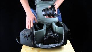 Whats In MY Lowepro Slingshot Aw 200 Bag [upl. by Ahserak]