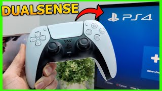 CÓMO USAR el MANDO de PS5 en una PS4 🎮 Conectar el DualSense a otras consolas [upl. by Leyla]