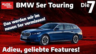 BMW 5er Touring Darauf müsst Ihr verzichten  auto motor und sport [upl. by Barny]