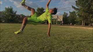 DIY How to do bicycle kick  beginner the easiest way [upl. by Akirdnuhs]