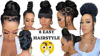 🔥Protective Styling Easy and Chic Updo Ideas for Natural Hair Protective Style  Tupo [upl. by Abdu403]