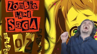 Teeaboo Reacts  Zombie Land Saga Episode 2  Help Ive fallen for Tatsumi Koutarou amp I cant get up [upl. by Ordnasela716]