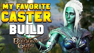 MY FAVORITE PURE SPELLCASTER BUILD in Baldurs gate 3 [upl. by Lirba]