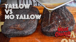 Smoking Brisket with Beef Tallow vs No Tallow  Brisket Series part 3 of 3 [upl. by Mixie]