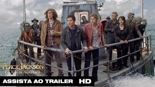 Percy Jackson e o Mar de Monstros  Trailer Legendado HD [upl. by Howard]