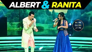 Albert और Ranita ने दिया दिल छू लेने वाला परफॉरमेंस  Albert amp Ranita Duet Performance Saregamapa [upl. by Shanley41]