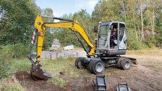 Köp Hjulgrävare Wacker Neuson 6503 WD på Klaravik [upl. by Eatton]