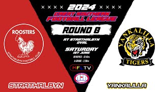 GSFL  Round 8  AGrade  Strathalbyn Vs Yankalilla At Strathalbyn Oval [upl. by Yelrebmik]