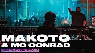 Makoto amp Conrad  Live  Hospitality Printworks 2023 [upl. by Krock69]