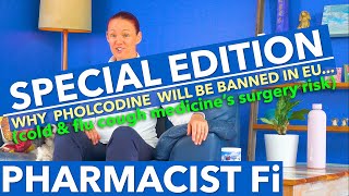 Why pholcodine for dry cough will be banned in Europe amp Why YOU need to know about this [upl. by Ekusuy]