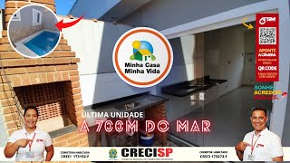 VENDIDO R 245Mil A 700M DO MAR ÚLTIMA UNIDADE CASA C PRIVATIVA em Itanhaém SP  REF 164P [upl. by Eronel296]