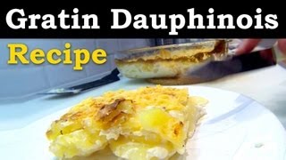 How to make Gratin Dauphinois French Potato Gratin Fast amp Fun [upl. by Lodi964]