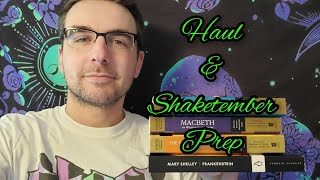 Haul amp Shaketember Prep booktube shakespeare shaketember [upl. by Matias]