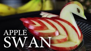 How to Make an Edible Apple Swan [upl. by Aguste]