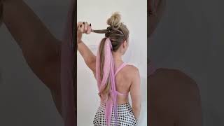 💋 DIY BRAIDED UPDO HAIRSTYLE HACK 💋 Amazing viral easy trending updo hair 💋 COIFFURE CHIGNON FACILE [upl. by Clawson]