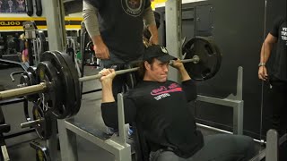 Mike O’Hearn Motivational shoulder workout with Robby Robinson and Clark Bartram [upl. by Ayotahc]