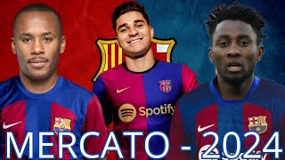 Officiel ✅ Mercato News Barça 2024 [upl. by Egdamlat]