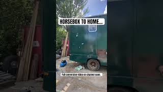 horseboxes vanconversion offgrid offgridlife renovation painting carpenter homestead paint [upl. by Flessel]