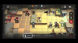 Arknights 38 auto battle but boss drops quick [upl. by Luben]