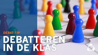 Debatteren in de klas  DEBATTIP [upl. by Yruok246]