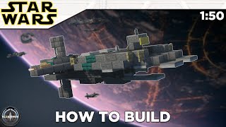 CIS Munificent frigate  Minecraft Star Wars tutorial [upl. by Renat111]