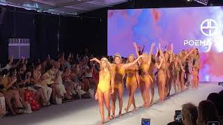 Poema Swim Runway Show at Paraiso Miami Beach [upl. by Irap]