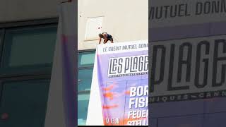 Les Plages Electroniques habillent la façade du Palais des Festivals de Cannes [upl. by Hgieloj606]