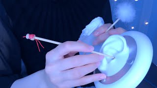 ASMR Deep Ear Cleaning amp Blowing to Fall Asleep Whispering 3Dio  耳かき [upl. by Also]