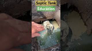 Septic Tank Education  Drainage Systems  Sanitary System [upl. by Ainesej]