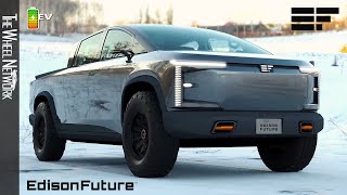 Edison Future EF1T Electric Pickup Truck [upl. by Amahs]