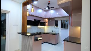 3BHK Interiors  Ajith amp Anusha  Honer Aquantis  Hyderabad  Lucky Interiors [upl. by Nitsreik881]