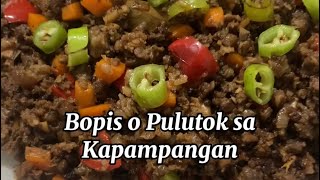 Bopis o pulutok sa Kapampangan [upl. by Noired638]