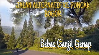 JALAN ALTERNATIF KE PUNCAK BOGOR  BEBAS GANJIL GENAP Cookandtraveling [upl. by Atilamrac544]